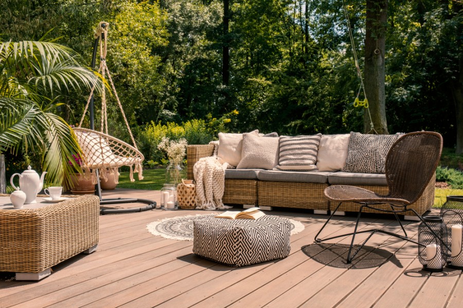 Meubles de salon en rotin : parfait pour l'extérieur... ou l'intérieur !